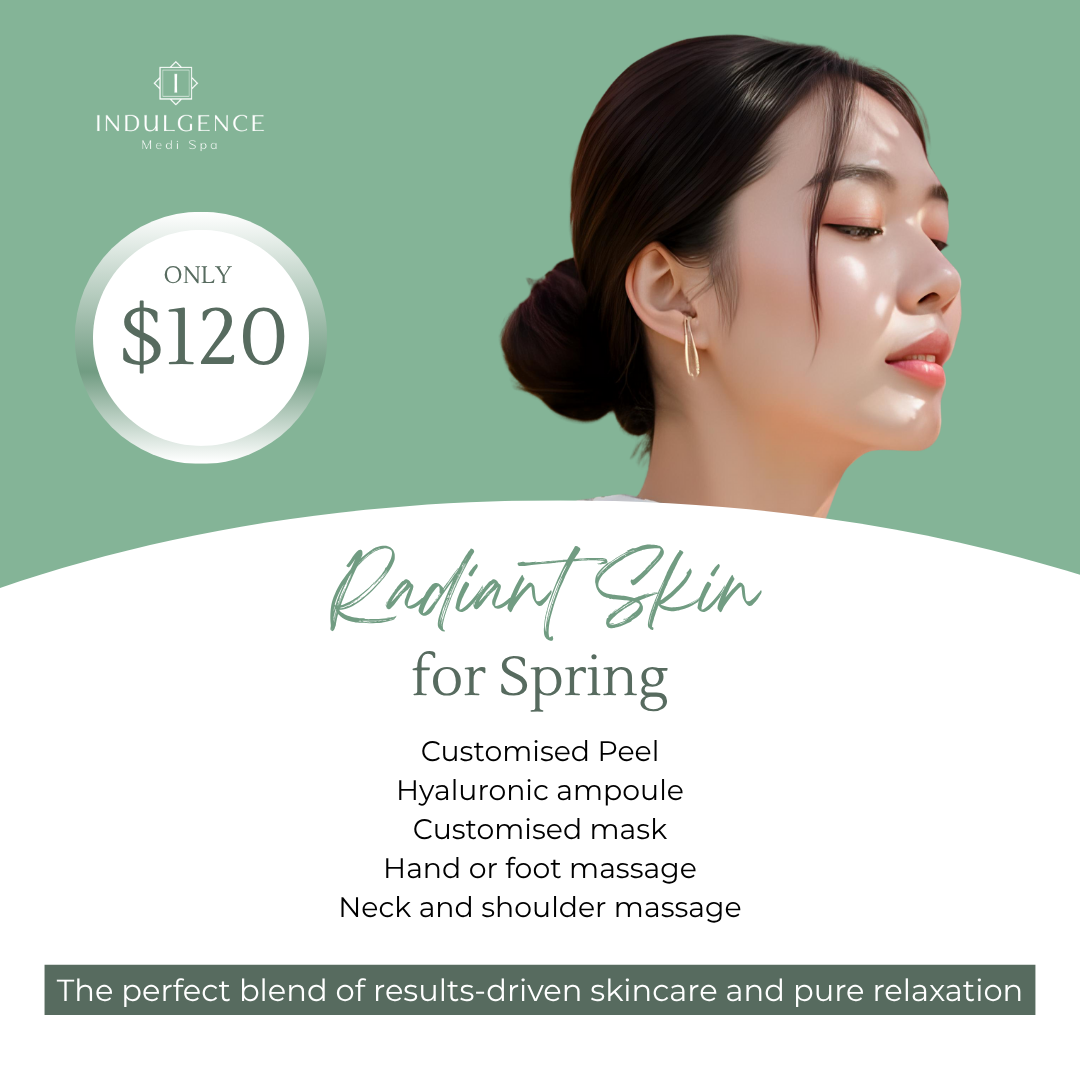 Radiant Skin for Spring Tile INDULGENCE