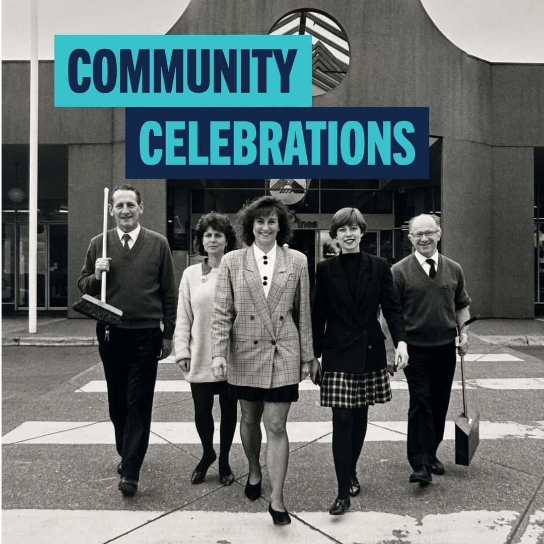 The Pines shopping centre celebrating 40 years 40th birthday community celebrations