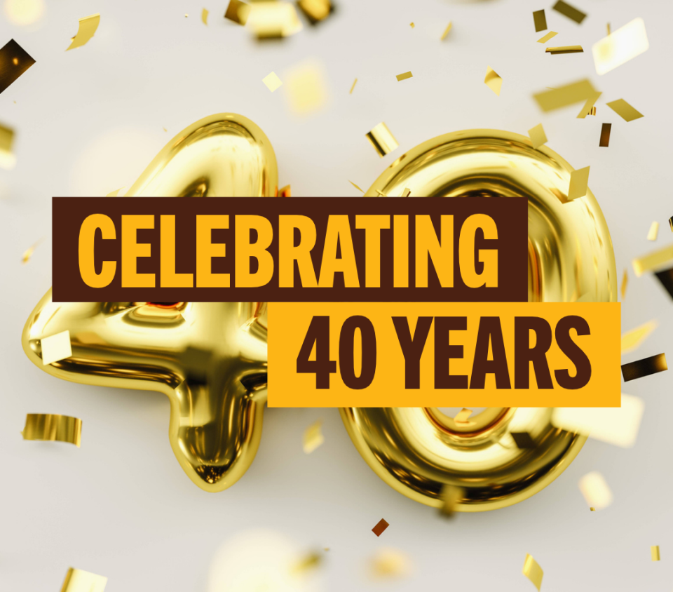 celebrating 40 years The pines shopping centre